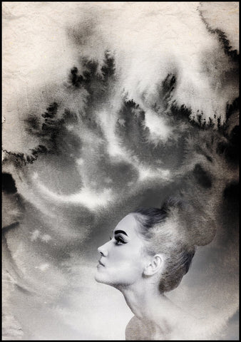 Stoffige regen | POSTERBORD