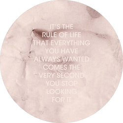 De regel van het leven | Circle Art