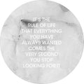 Rule of Life Gray | CIRCLE ART