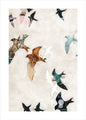 Abstracte vogels 1 | POSTER