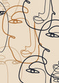 Abstracte lijnen 1 | POSTER