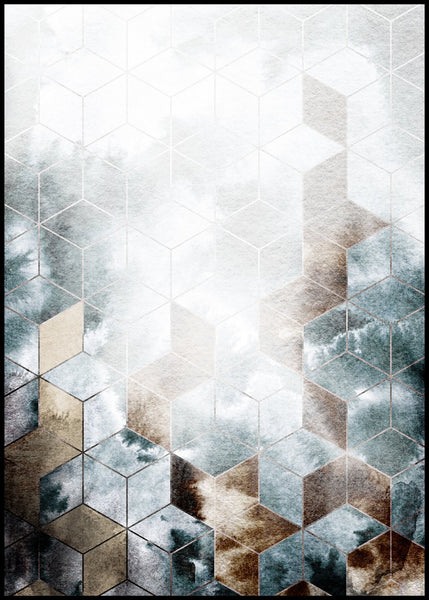 Cubes magic | POSTER BOARD