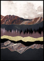 Herfstbergen 1 | POSTERBORD