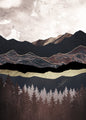 Herfstbergen 2 | POSTER