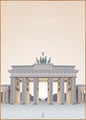 Berlijn Brandenburger Tor | POSTERBORD