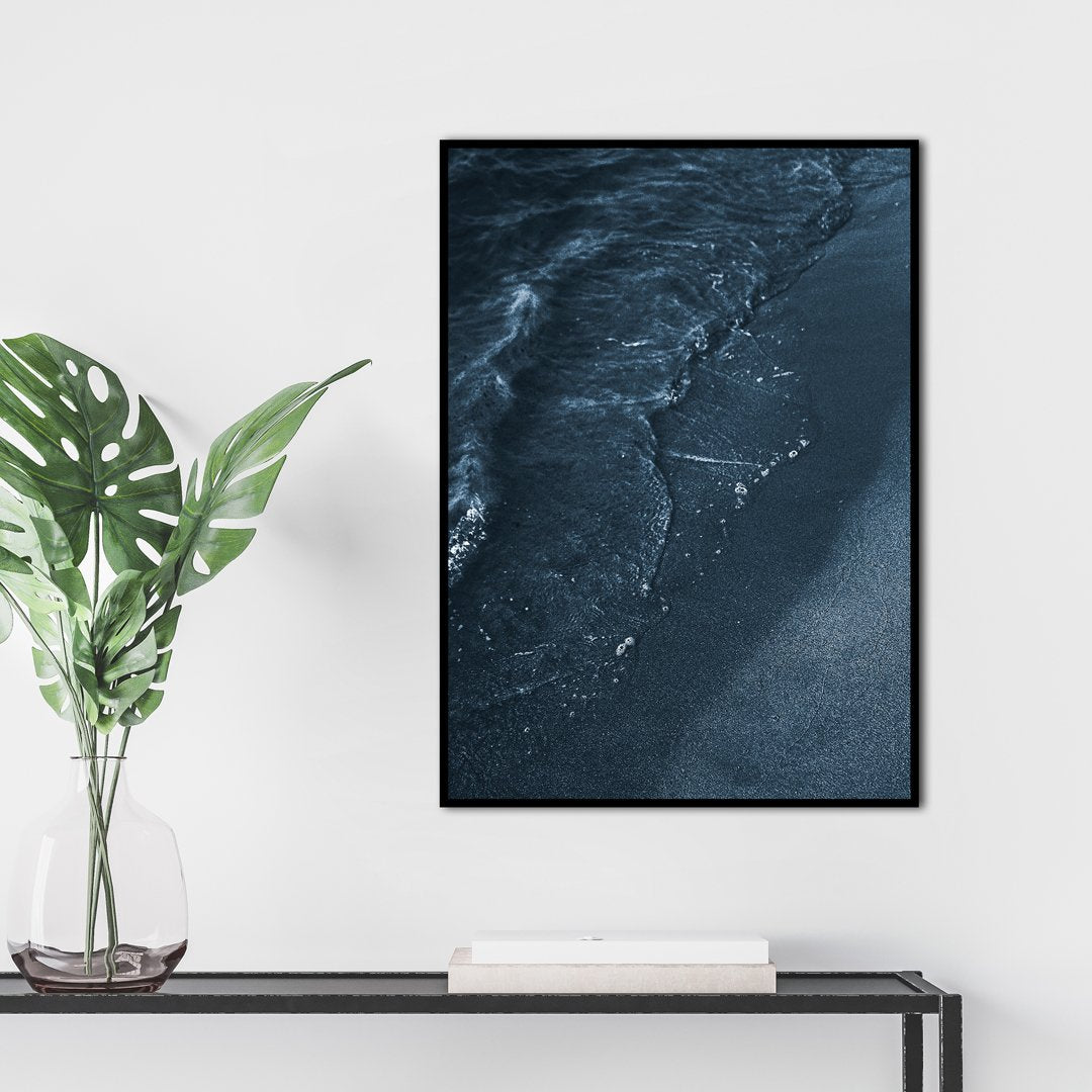 Blauw strand | POSTER