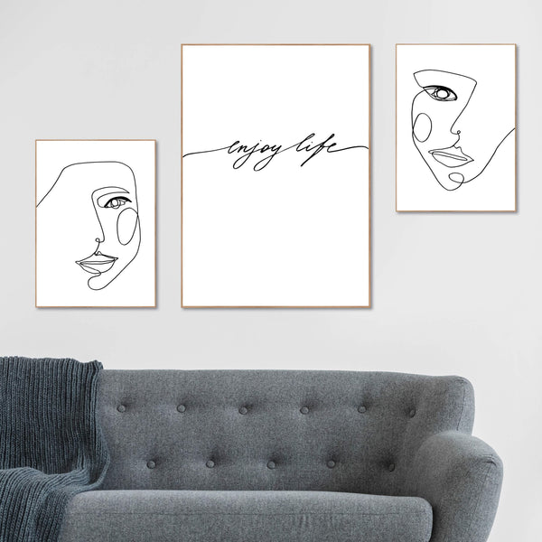 Geniet van het leven | Poster