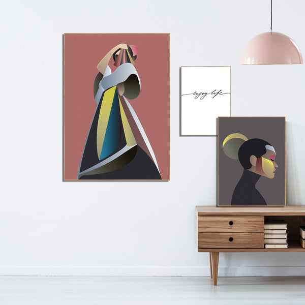 Geniet van het leven | Poster