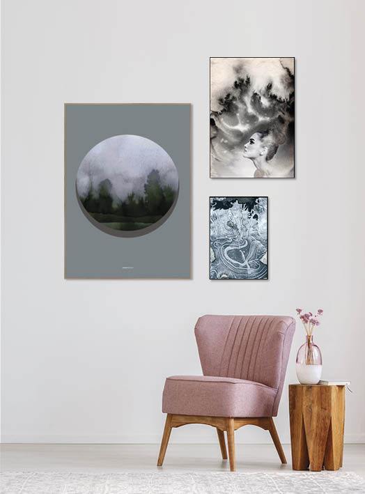 Stoffige regen | POSTERBORD