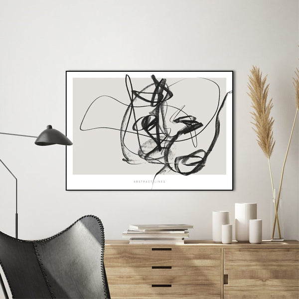 Lijnen 2 | POSTERBORD