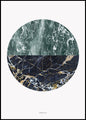 Marmeren cirkel | POSTERBORD