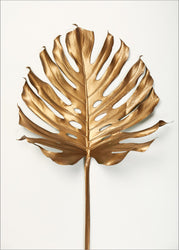 Monstera Gold Leaf | POSTER