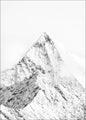 Bergtop wit | POSTER