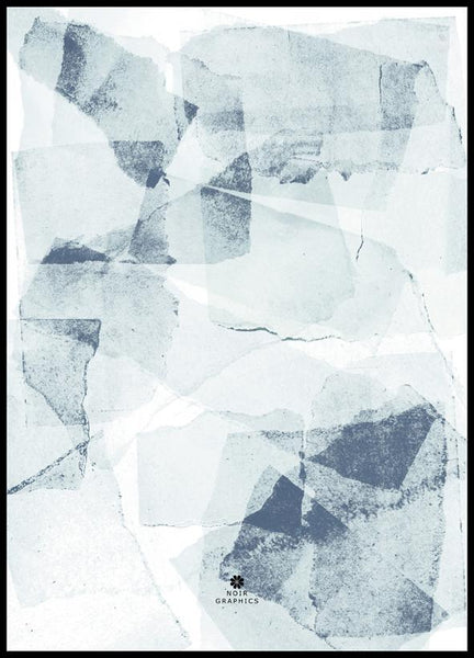 Patched Blue 1 | POSTER