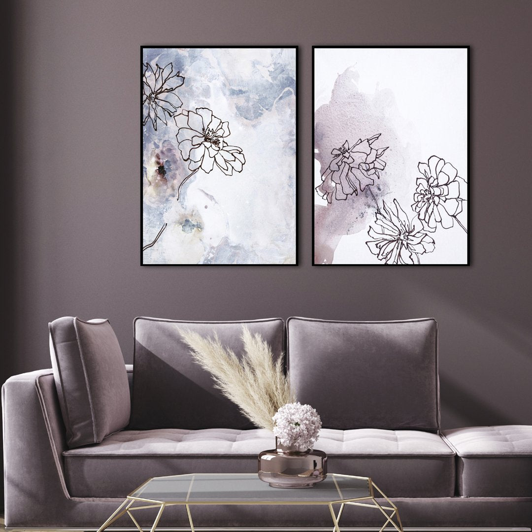 Zachte bloem 2 | POSTERBORD