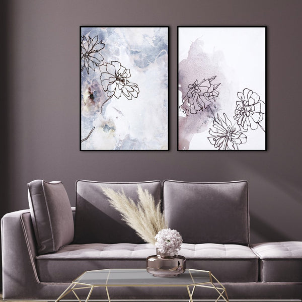 Zachte bloem 2 | POSTERBORD