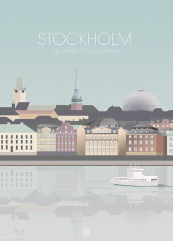 Stockholm hoofdstad | POSTER