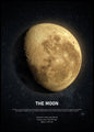 De maan | POSTERBORD