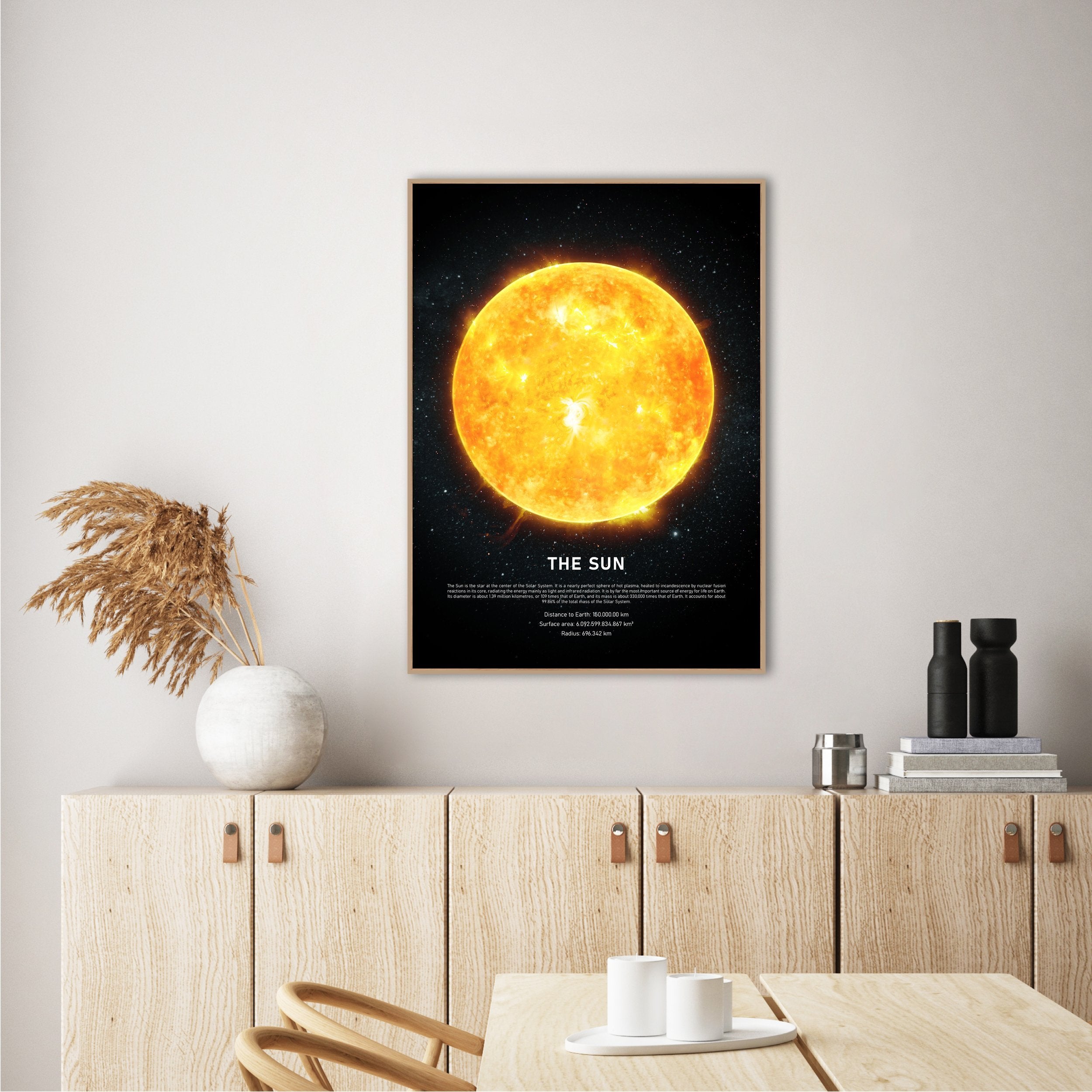 De zon | POSTERBORD