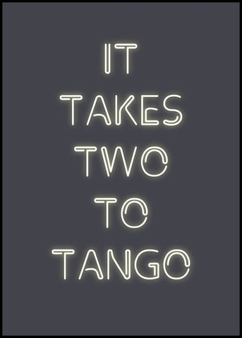 Twee tot tango | POSTERBORD