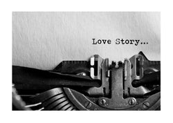 Vintage liefdesverhaal | POSTER
