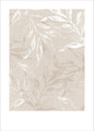 Witte bladeren 2 | POSTER