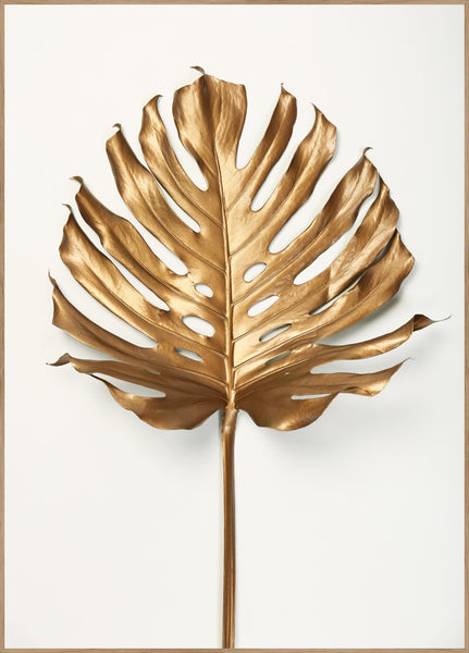 Monstera Gold Leaf | Poster