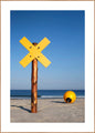 Geel en blauw | POSTERBORD
